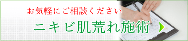 ニキビ肌荒れ美容鍼施術予約