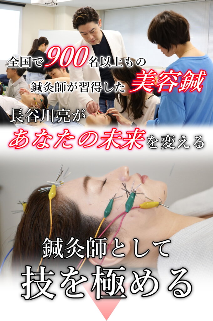 電気を流す美容鍼セミナー/東京/大阪/名古屋/福岡